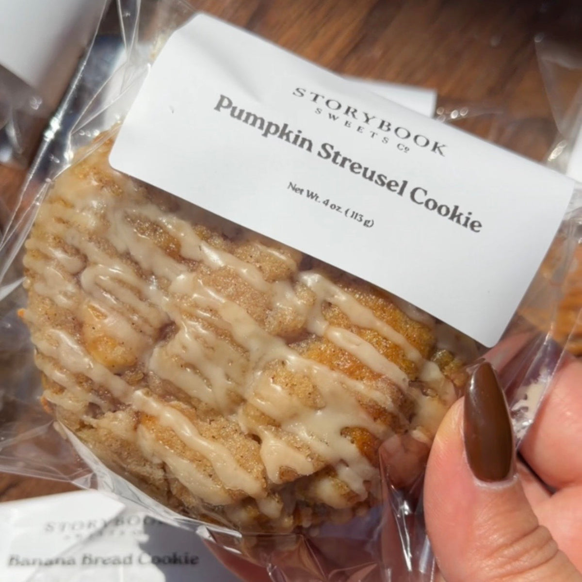 Pumpkin Streusel Cookie 4-Pack