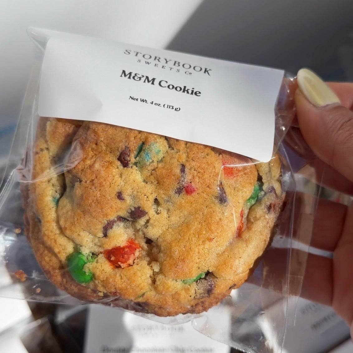 M&M Cookie 4-Pack