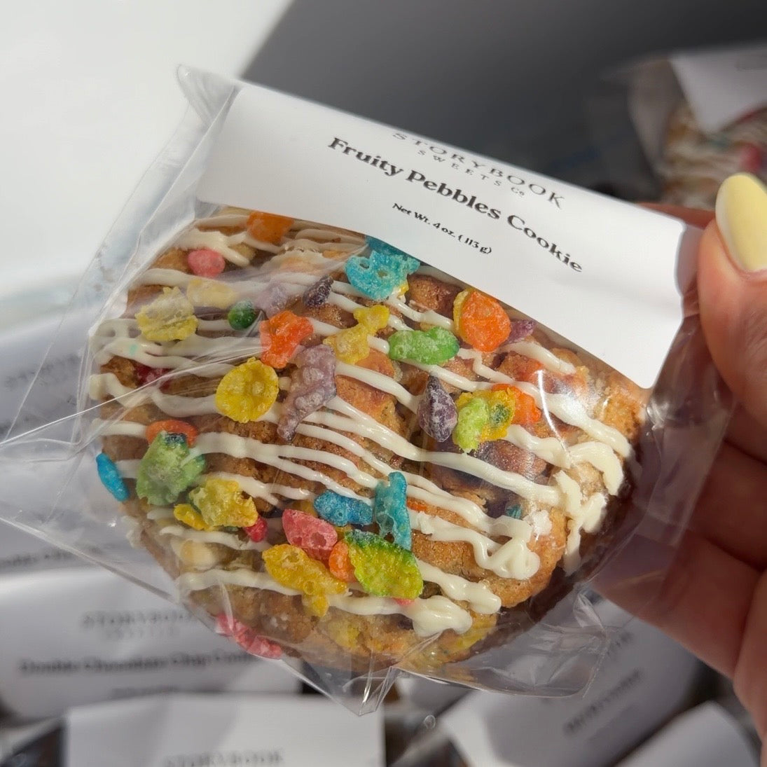 Fruity Pebbles Cookie 4-Pack