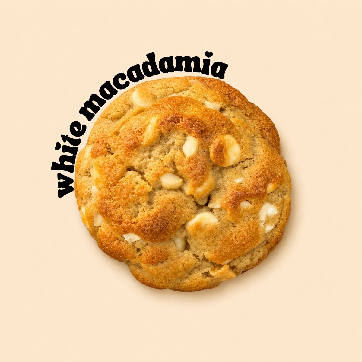 White Macadamia Cookie 4-Pack