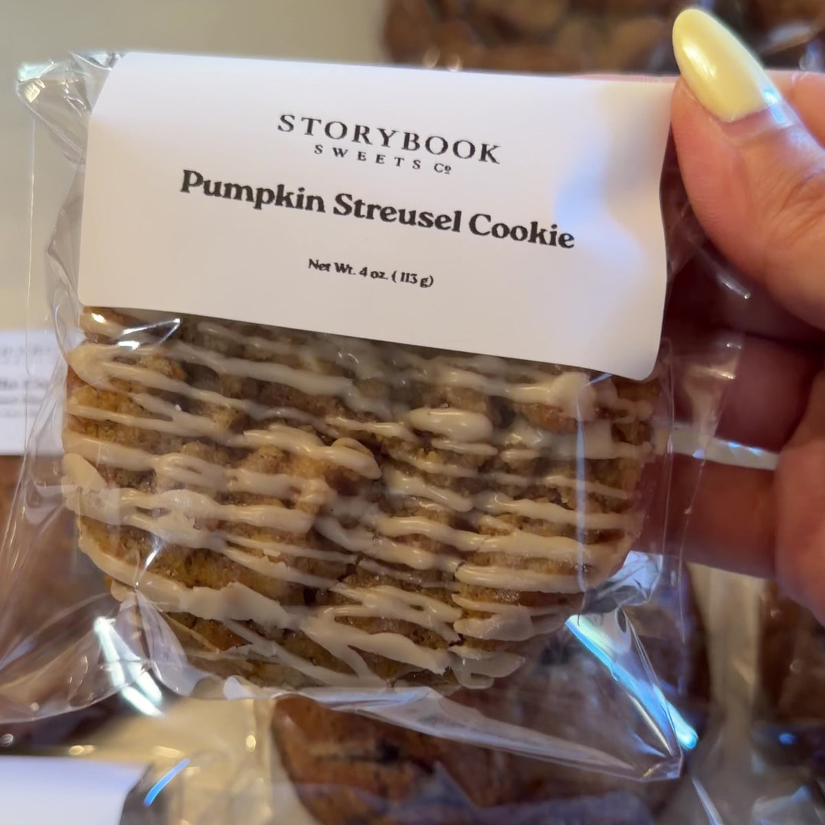 Pumpkin Streusel Cookie 4-Pack